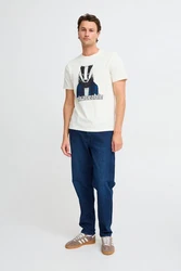 Blend T-Shirt Style BHTee Weiß/Grau