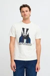 Blend T-Shirt Style BHTee Weiß/Grau