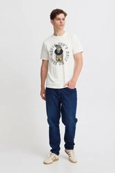 Blend T-Shirt Style BHTee Creme/Hellblau/Grau/Beige/Lila