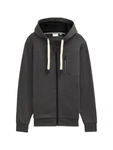 TOM TAILOR Sweatshirt Sweatjacke Dunkelgrau/Hellgrau/Grau/Schwarz