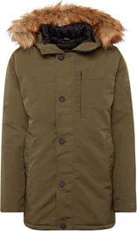 Kurzmantel Hooded Parka mit Kapuze und Fellbesatz Gr. XXL