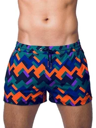 Badehose Print Swimshorts Euhedral Safari XL