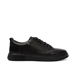 Celal Gültekin Schnürschuh Elegante Ledersneaker 550-4733