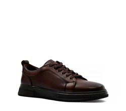 Celal Gültekin Schnürschuh Elegante Ledersneaker 550-4733