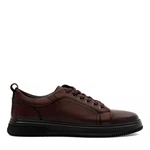 Celal Gültekin Schnürschuh Elegante Ledersneaker 550-4733