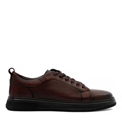 Celal Gültekin Schnürschuh Elegante Ledersneaker 550-4733