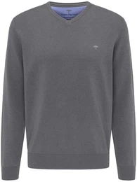 Strickpullover - Pullover - hochwertiger Basic Strickpullover - unifarben