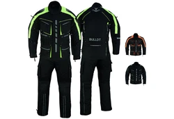 German Wear Motorradkombi BLD325K Gelb/Grün/Neonfarben