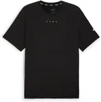 PUMA Kurzarmshirt ENERGY CLOUDSPUN MESH TEE schwarz