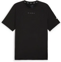 PUMA Kurzarmshirt ENERGY CLOUDSPUN MESH TEE schwarz