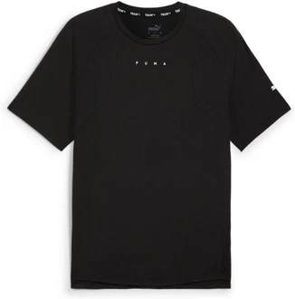 PUMA Kurzarmshirt ENERGY CLOUDSPUN MESH TEE schwarz
