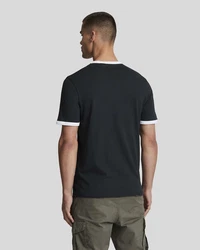 Lyle & Scott T-Shirt 'Ringer' Dunkelblau/Blau/Schwarz