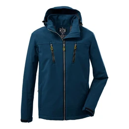 Funktionsjacke KOW 163 MN SFTSHLL JCKT mit abzippbarer Kapuze