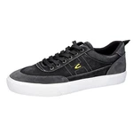 camel active Washed Sneaker mit Echtlederdetails Grau/Schwarz/Dunkelgrau