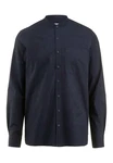 Hessnatur Outdoorhemd Dunkelblau