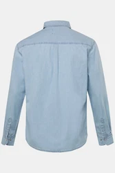 JP1880 Businesshemd Kentkragen Modern Fit Hellblau/Blau