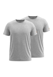 T-Shirt einfarbig im Doppelpack