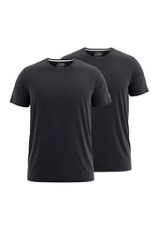 T-Shirt einfarbig im Doppelpack