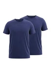 FORSBERG T-Shirt im Doppelpack Dunkelblau/Blau