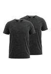 FORSBERG T-Shirt im Doppelpack Dunkelgrau/Grau/Dunkelgrün