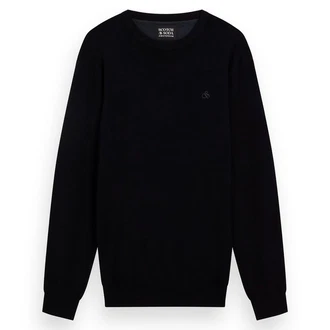 SCOTCH & SODA Pullover Schwarz/Dunkelblau