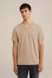 WE Fashion T-Shirt Khaki/Braun/Beige/Grau
