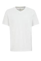 WE Fashion T-Shirt Weiß/Grau/Creme/Khaki