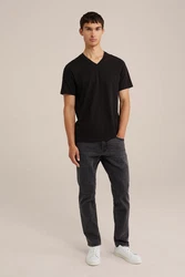 WE Fashion T-Shirt Schwarz