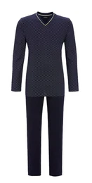 Pyjama mit V-Ausschnitt (2 tlg)