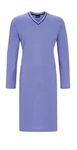 Ringella Nachthemd V-Ausschnitt Blau/Lila/Fliederfarben/Hellblau