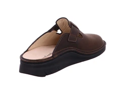 Finn Comfort Clog Petare Dunkelbraun/Braun/Dunkelrot