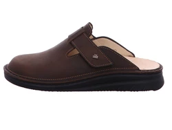 Finn Comfort Clog Petare Dunkelbraun/Braun/Dunkelrot