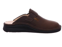 Finn Comfort Clog Petare Dunkelbraun/Braun/Dunkelrot