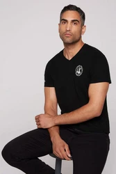 CAMP DAVID T-Shirt 'Cruise North' Schwarz/Dunkelblau