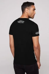 CAMP DAVID T-Shirt 'Cruise North' Schwarz/Dunkelblau