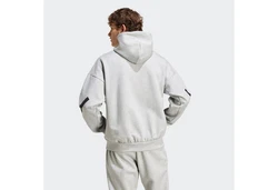 adidas Sportswear Kapuzensweatshirt Z.N.E. HD Hellgrau/Grau