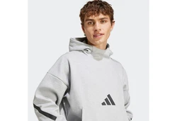 adidas Sportswear Kapuzensweatshirt Z.N.E. HD Hellgrau/Grau