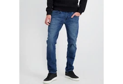 CARS JEANS Regular-fit Jeans Henlow Dunkelblau/Blau/Hellblau