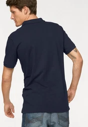 TOM TAILOR Poloshirt Basic Dunkelblau/Blau