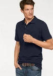TOM TAILOR Poloshirt Basic Dunkelblau/Blau