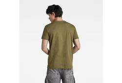 G-STAR T-Shirt Khaki/Dunkelgrün