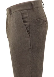 Carl Gross Anzughose CG Tomte-F Khaki/Grau/Braun/Dunkelgrün