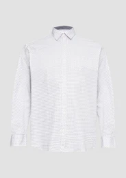 Langarmhemd Hemd im Slim Fit