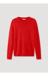 Hessnatur Strickpullover Rot