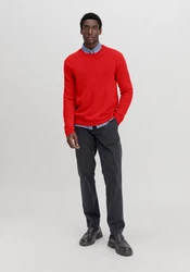 Hessnatur Strickpullover Rot