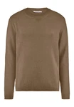 Hessnatur Strickpullover Khaki/Braun/Grau/Dunkelgrün