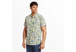 Sherpa Outdoorhemd Tiger Leaf Grün/Gelb