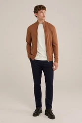 WE Fashion Cardigan Braun/Orange