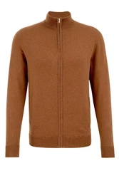 WE Fashion Cardigan Braun/Orange