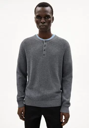 Strickpullover SAANTIAGO Herren Pullover Regular Fit aus Bio-Merinowoll Mix